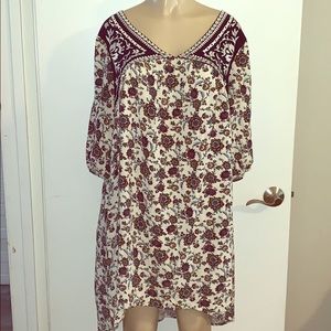 High low peasant dress
